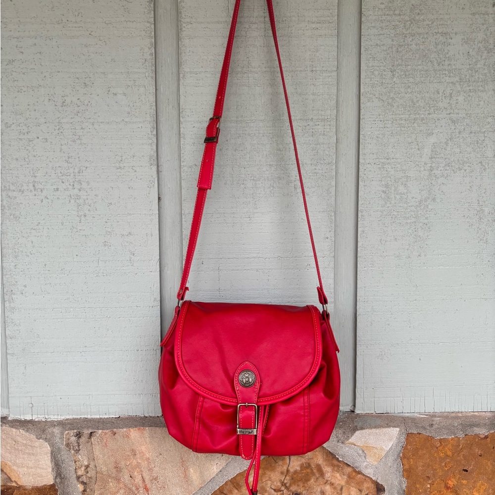 Stylish Red Crossbody Bag